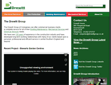 Tablet Screenshot of drewittgroup.co.uk